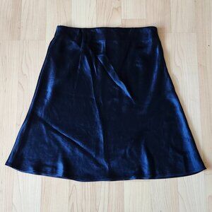 Babaton navy blue skirt